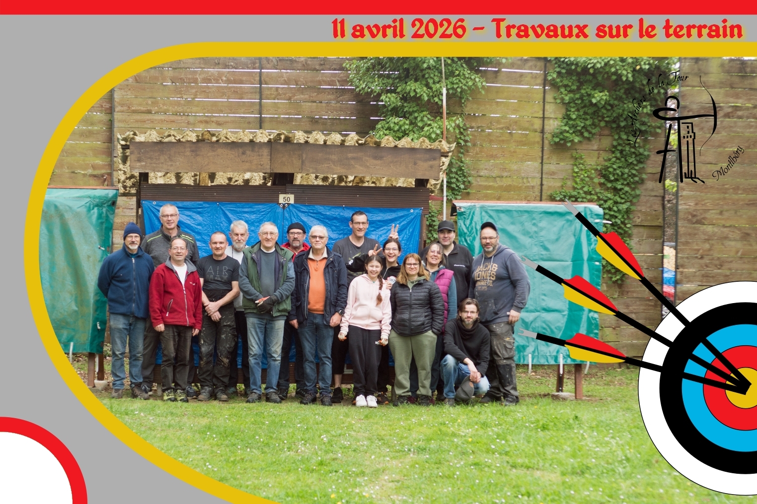 11.04.2026 - Travaux collectifs sur le terrain