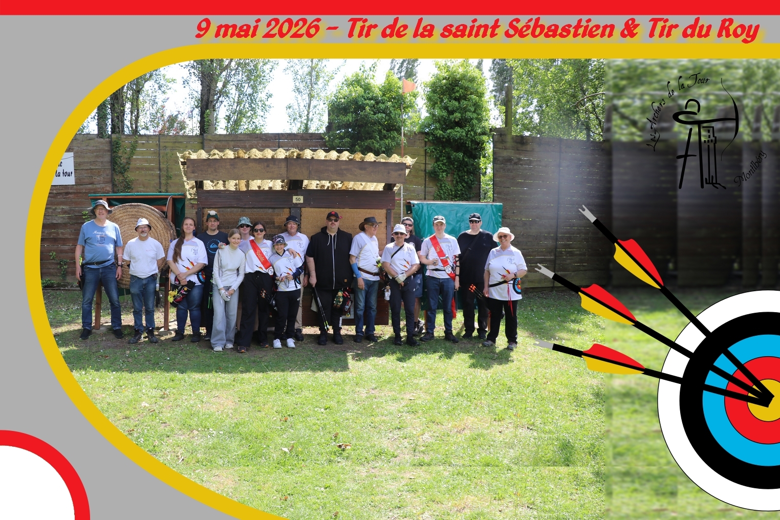 09.05.2026 - Tir de la saint Sébastien et Tir du Roy