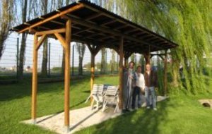 Travaux sur le terrain extérieur