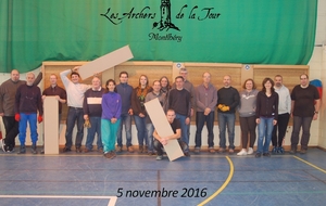 05.11.2016 - Les archers font le mur