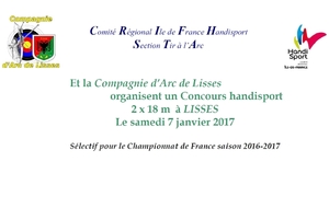 07.01.2017 - Lisses, concours handisport