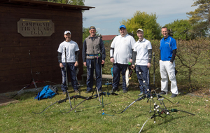23.04.2017 - Le peloton dans le jardin
