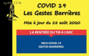 28.08.2020 - La rentrée du Tir à l'Arc
