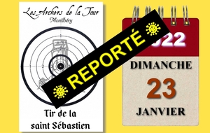 04.01.2022 - Report de la célébration de la saint Sébastien