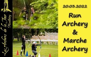 20.03.2022 - L'Archerie en courant et en marchant...