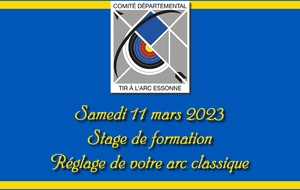 11.03.2023 - Stage du CDTAE