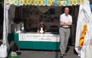 Notre stand à la foire aux tomates - sept 2006