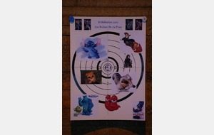 Carte pour les jeunes archers  