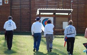 Quelques volées pour se régler sur la distance