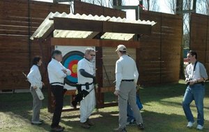 Quelques volées pour se régler sur la distance