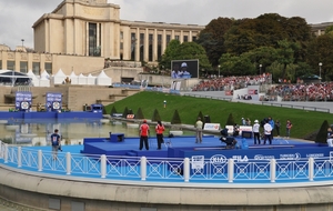 Les Fontaines du Trocadéro - Le pas de tir