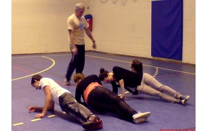 Exercice d'étirement après le tir (bis...)