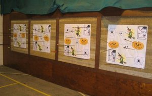 Blasons décorés Halloween