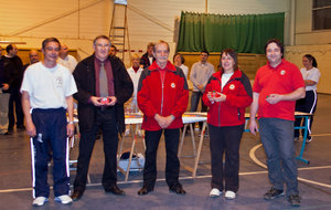 Les arbitres de la compétition