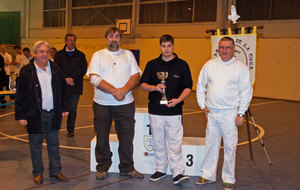 Par équipe, hommes, compound, 1re