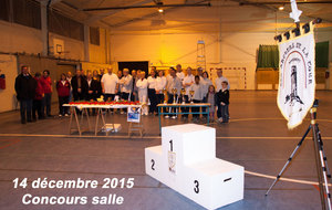 Concours salle de Montlhéry saison 2015