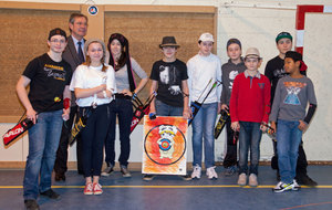 Le groupe des jeunes.