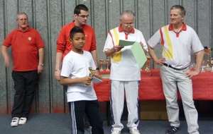 Pascal, 3e catégorie Benjamins.