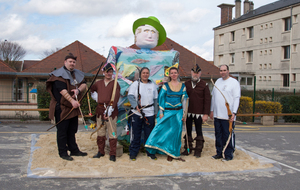 Les archers et Binot.