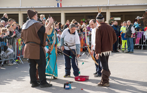 Inflammation des flèches.