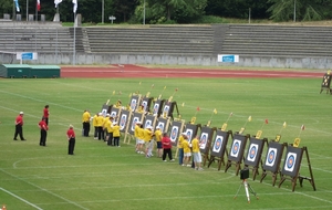 Les piou-pious et le relevé des points en cible...