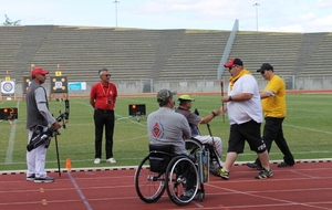 Les piou-pious et le ramassage et la restitution des flèches...