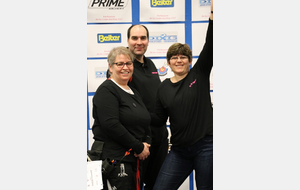 L'équipe accompagnée...