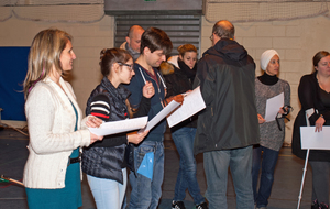 Remise de la flèche blanche