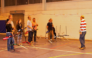 Sur le pas de tir...