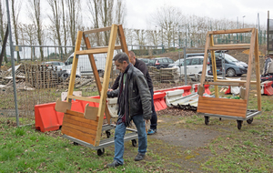 Installation de la nouvelle ciblerie