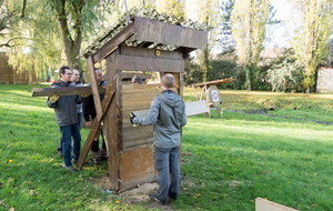 Réparer la ciblerie des 20 mètres.