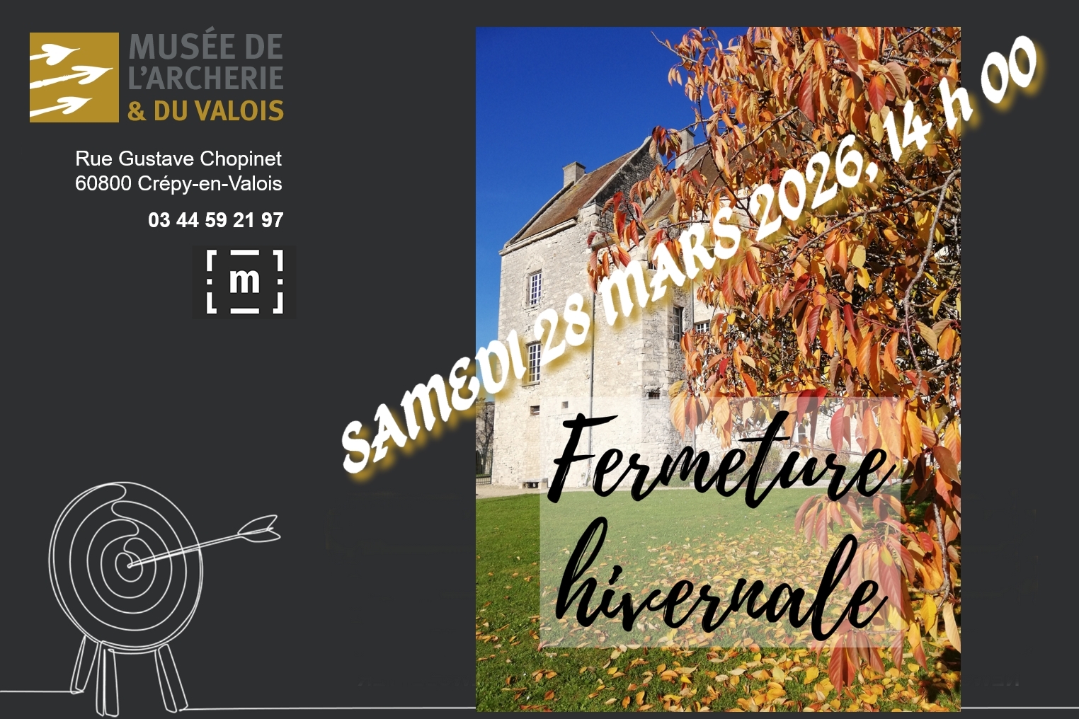 Fermeture hivernale du MAV