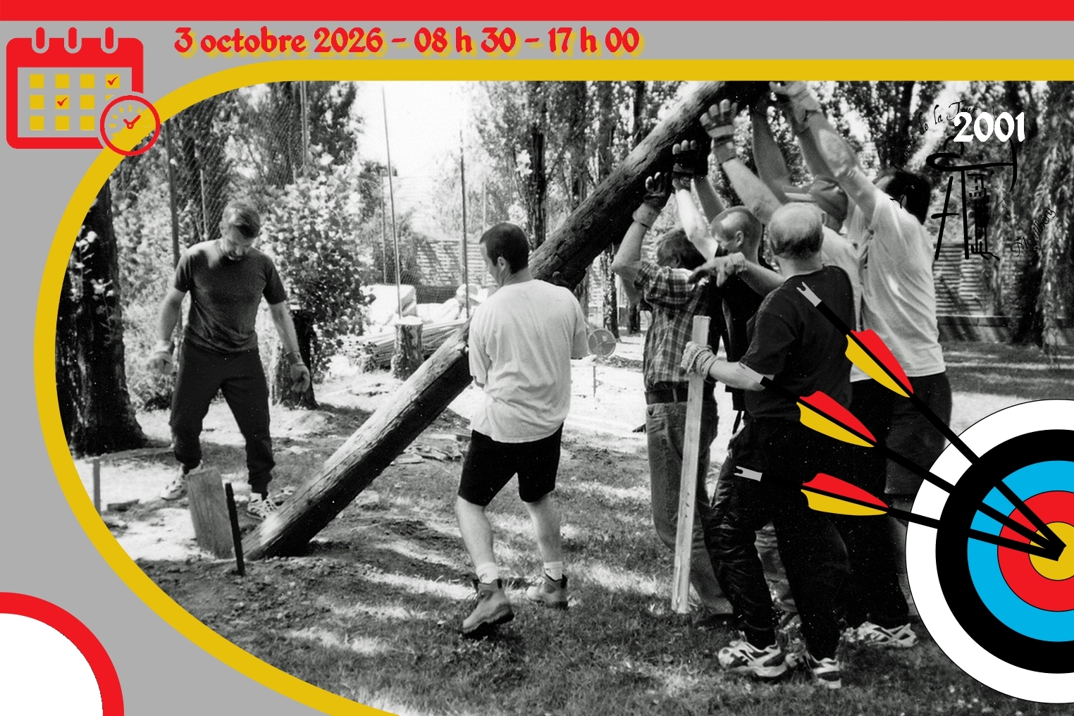 Travaux sur le terrain