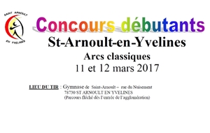Concours débutants de St-Arnoult-en-Yvelines