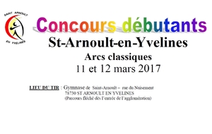 Concours débutants de St-Arnoult-en-Yvelines