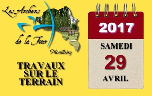 Travaux sur le terrain