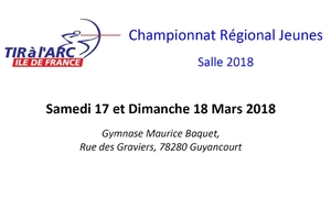 Championnat francilien de tir en salle Jeunes