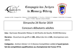 Concours Débutants Adultes Mennecy
