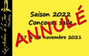 Concours de tir en salle de la saison 2022