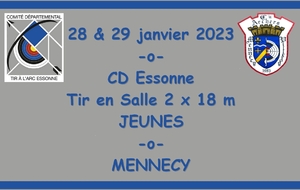 CD de l'Essonne - Tir en salle JEUNES
