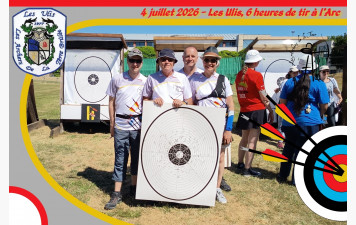04.07.2026 - 6 h de tir à l'Arc non-stop par équipe