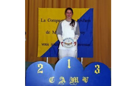 Laura Quentin championne au concours de Mennecy