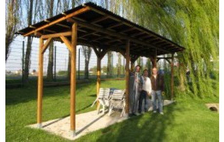 Travaux sur le terrain extérieur