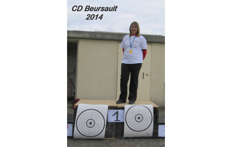 13.04.2014 - Laurence sur la plus haute marche