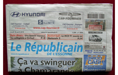 18.04.2019 - Le Républicain de l'Essonne