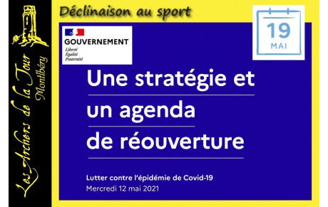 13.05.2021 - À partir du 19 mai 2021