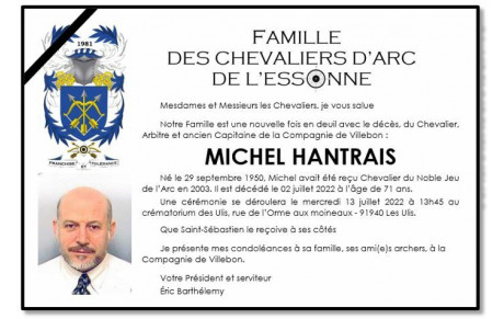 09.07.2022 - Triste nouvelle...