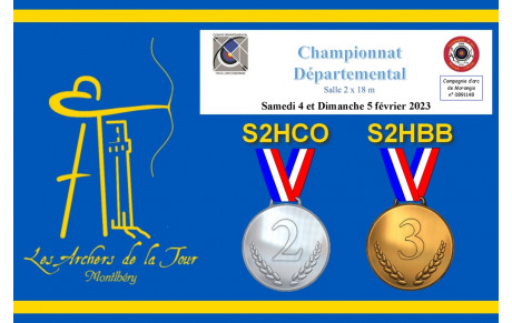 04.02.2023 - CD de l'Essonne Adultes 2 x 18 m