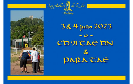 04 &amp; 05.06.2023 - CD91 TAE DN &amp; PARA TAE DN