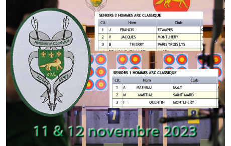 11 &amp; 12.11.2023 - Concours d'Égly